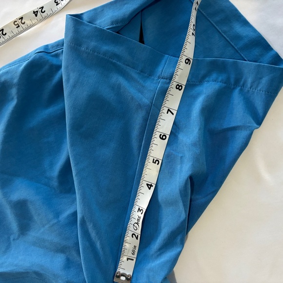 Peter Millar Performance Golf Shorts Men 34 Blue 9" Crown Sport MS23EP01 - Picture 7 of 8